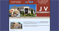 Desktop Screenshot of jvrealestatepartners.com